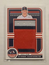 2025 USA Baseball Stars & Stripes #JMJ-OR Trey Newmann Jumbo Patch Relic 8/15