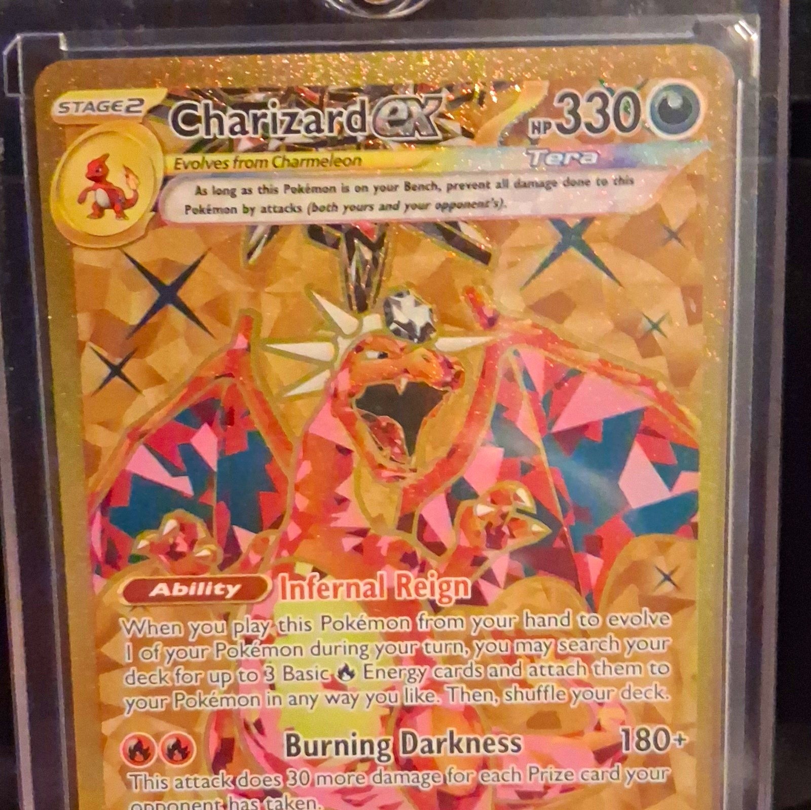 Pokemon Charizard ex 223/197 SV03 Obsidian Flames Full Art Holo Ultra Rare