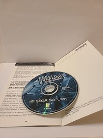 Darklight Conflict (Sega Saturn, 1997) Game And Manual Only