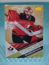 2021 UD Team Canada Juniors Benjamin Gaudreau Prospect Momentous PM-10