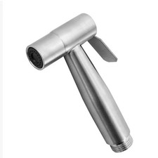 Toilet Shattaf Adapter Hose Bidet Spray Stainless Steel Handheld Shower Head