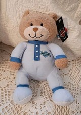 NWT Harley Davidson Baby Boy Bear 8" Plush Teddy Blue 2007 Shower, first Toy