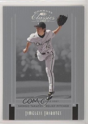 2005 Donruss Classics Silver Timeless Tributes 88/100 Shingo Takatsu #82 2u3