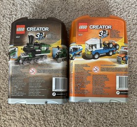Lego Creator 3 in 1 bundle: 4837 & 4838 in Canisters Both Complete with Manuals