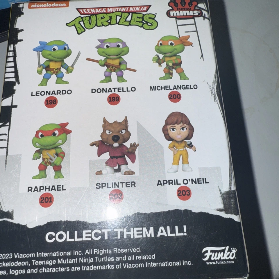 Funko Minis 忍者神龟 TMNT 四月 O’Neil 特别版 — 第 4/4 张图片