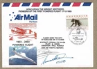 Australia 2003 BERGEN Aeropex Powered FLOWN Flight Centenary Cover signed FFC