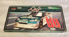 DALE EARNHARDT JR #88 CAR PLASTIC LICENSE PLATE NEW 6" x 12" Vintage