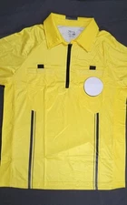 Murray Sporting Goods Yellow Soccer Referee Jersey Official Size Small