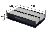 Valeo Luftfilter 585587 FüR Mazda
