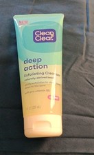 Clean  Clear Deep Action Exfoliating Facial Scrub The ORIGINAL 7oz BN35 