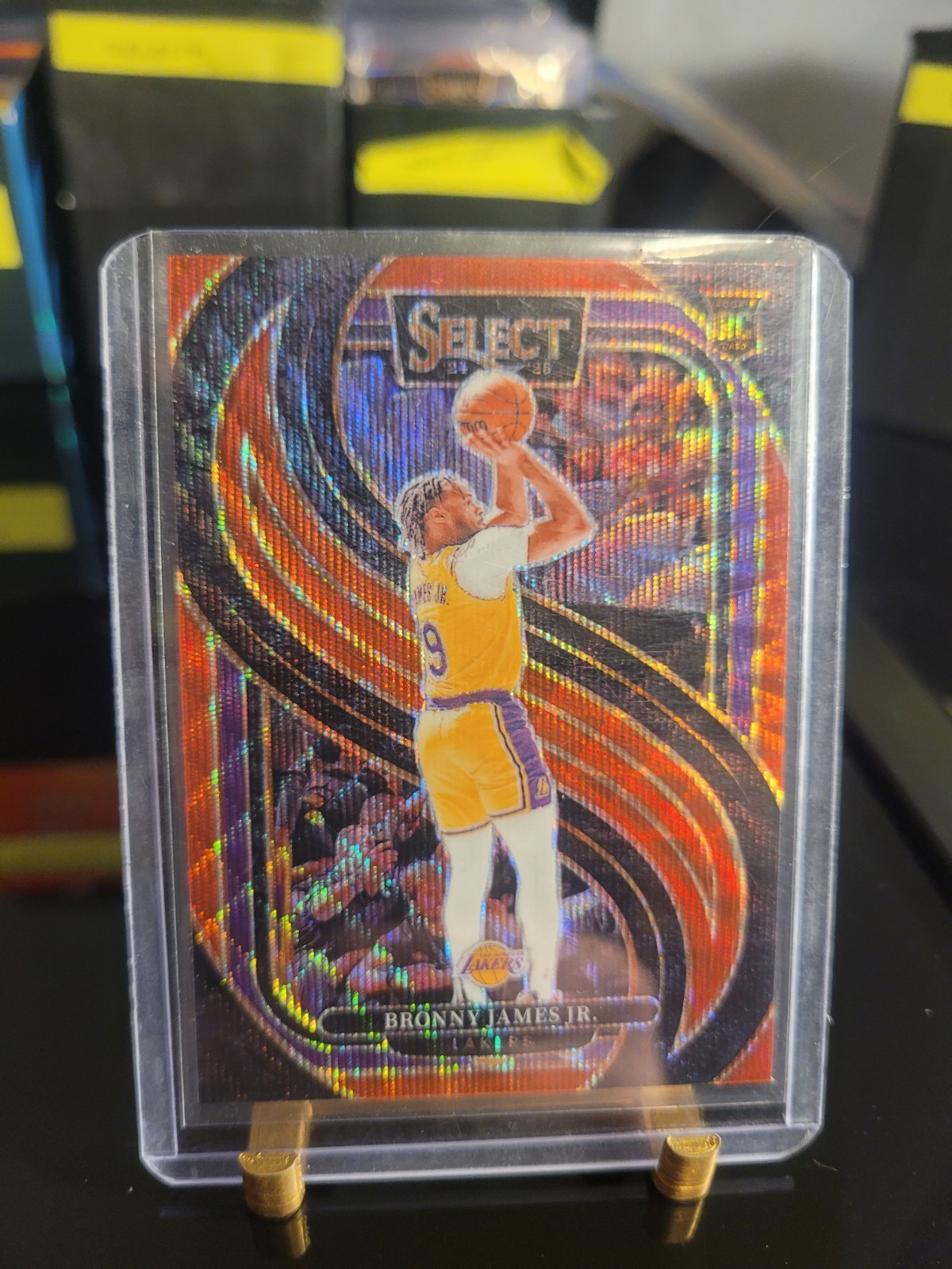 2024-2025 Select Bronny James Jr Red Wave #179