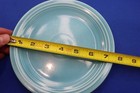 Vintage Fiesta Turquoise 8" Luncheon Plate Genuine H L USA  1940-1969 Laughlin — photo 8