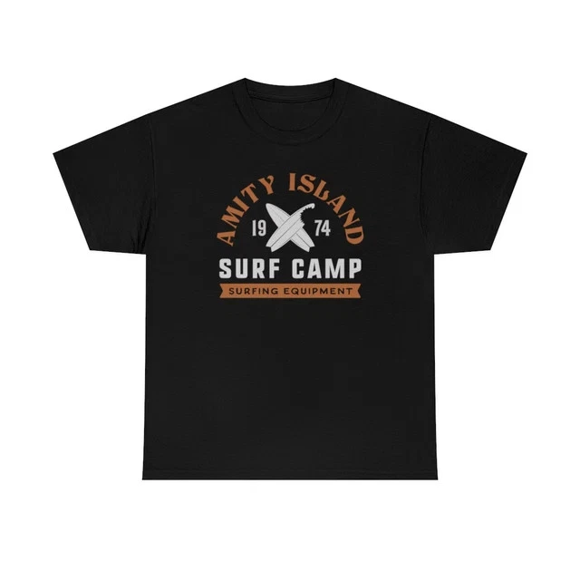 Amity Island Surf Camp 1974 - Top T-Shirt S-3XL