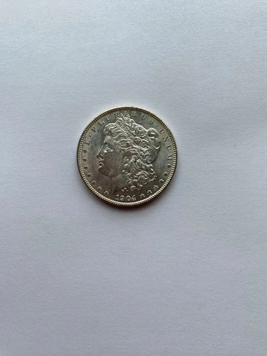 1904-O   Morgan Silver Dollar, BU very nice coin