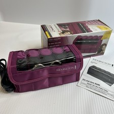 Remington Ceramic Compact Hot Rollers Travel Size Curlers and Hair Pins Open Box
