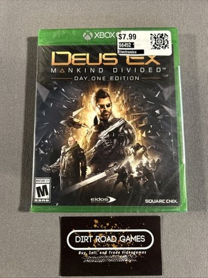 Deus Ex Mankind Divided - Day One Edition - Xbox One Brand NEW Sealed