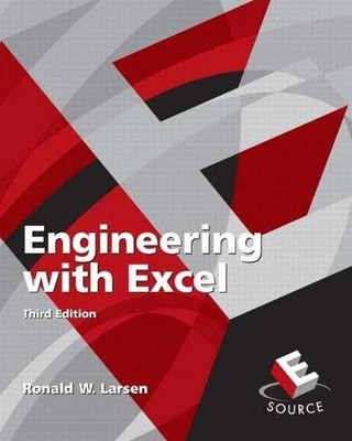 Engineering with Excel - Paperback, by Larsen Ronald W. - Very Good j
