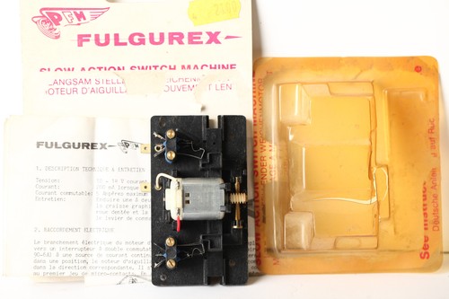 Motor de agujas de ajuste lento Fulgurex H0 en embalaje original (351465) | Zustand: Gebraucht