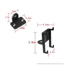 Speaker Wall Bracket Home Theater Setup Hidden Design Low-profile Installation