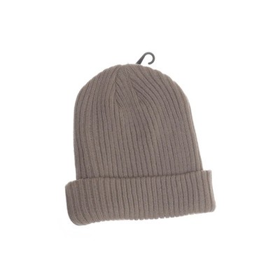Dressmann, Beanie-Mütze, Größe: ONE SIZE, Acryl/Wolle, Beige, Herren #FpI