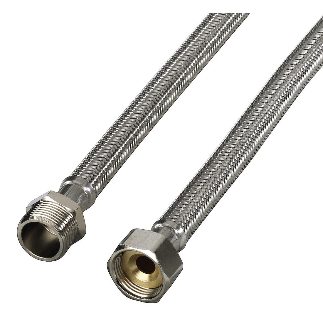 Rallonge pour tuyau d'arrivée d'eau Xavax 00111890 armé et coudé de 1 m pour lave-linge
