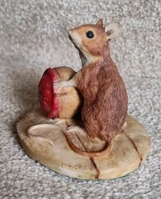 HOLLAND STUDIO NATURES HERITAGE MOUSE & CHAMPAGNE CORK