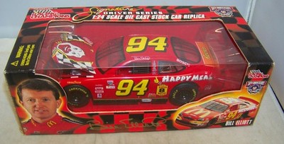 1:24 RACING CHAMPIONS SIGNATURE 1998 #94 MCDONALDS HAPPY MEAL HO BILL ELLIOTT