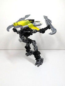 Vintage LEGO Bionicle VAHKI RORZAKH Set #8618 with Canister and Kanoka Disk 2004