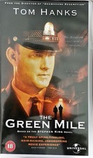 The Green Mile VHS Video Tape Tom Hanks Stephen King Universal PAL UK