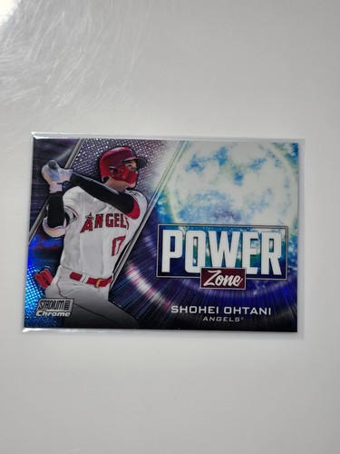 SHOHEI OHTANI #PZ-4 Power Zone Chrome LA ANGELS 2020 Topps Stadium Club