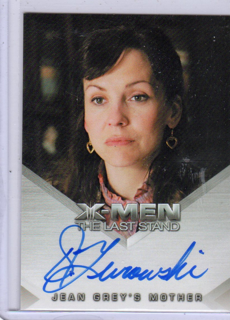 X-Men The Last Stand Autograph By Desiree Zurowski as Jean