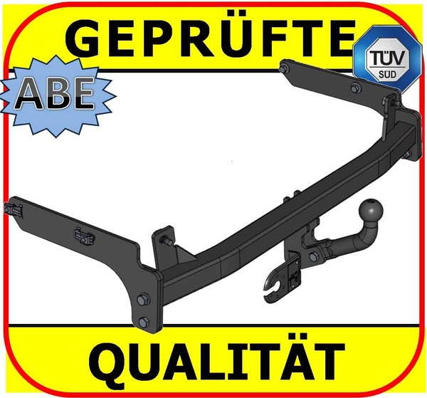AHK ABE FüR Peugeot 406 Limousine Bj 95-04 AnhäNgerkupplung AnhäNgevorrichtung-image
