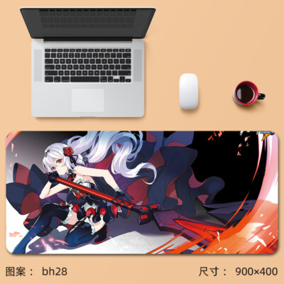 Large Mouse Pad Honkai Impact 3 Play Mat HD Print Anime Mousepad 40×90cm #44