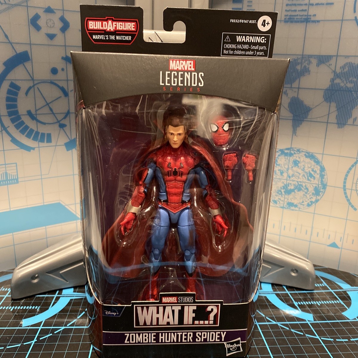 Marvel Legends Zombie Hunter Spidey Spider-Man The Watcher Series