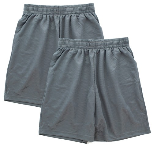 Men's Gym Basketball Shorts Athletic Workout Active Mesh Short with 2 Pockets - Picture 64 of 69