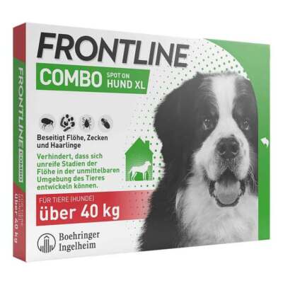 FRONTLINE COMBO  gegen Zecken, Flöhe bei Hunden XL (40-60 kg) · 3 St · PZN 17558