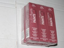 Lot of 6 Wella Color Charm Paints Semi-Permanent Hair Color Mauve 2 oz Ea