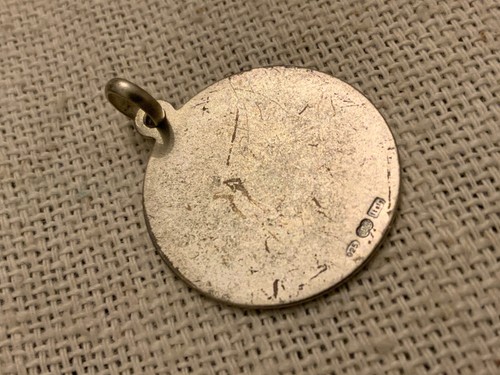 UnoAErre Italy 925 sterling silver crab coin pendant Sealife Cancer zodiac charm - Picture 5 of 7