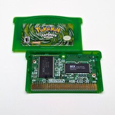 Pokémon LeafGreen Version - Nintendo Game Boy Advance, GBA - Authentic, VG