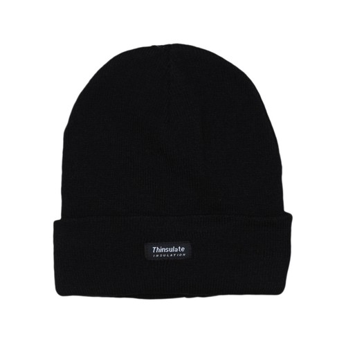 Mens INSULATION POLAR FLEECE BEANIES WINTER Thermal Knitted THINSULATE AU Stock - Picture 2 of 5