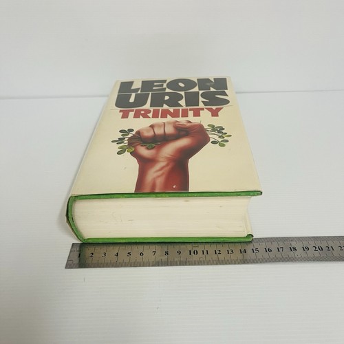Trinity by Leon Uris Hardcover Historical War 1976 Hardcover Vintage - Picture 3 of 20