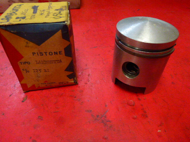 Piston Lambretta LI 125 résout perte compression alésage 52,2mm axe 16