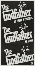 THE GODFATHER original 1972 large 41x81 3-Sheet poster AL PACINO/MARLON BRANDO