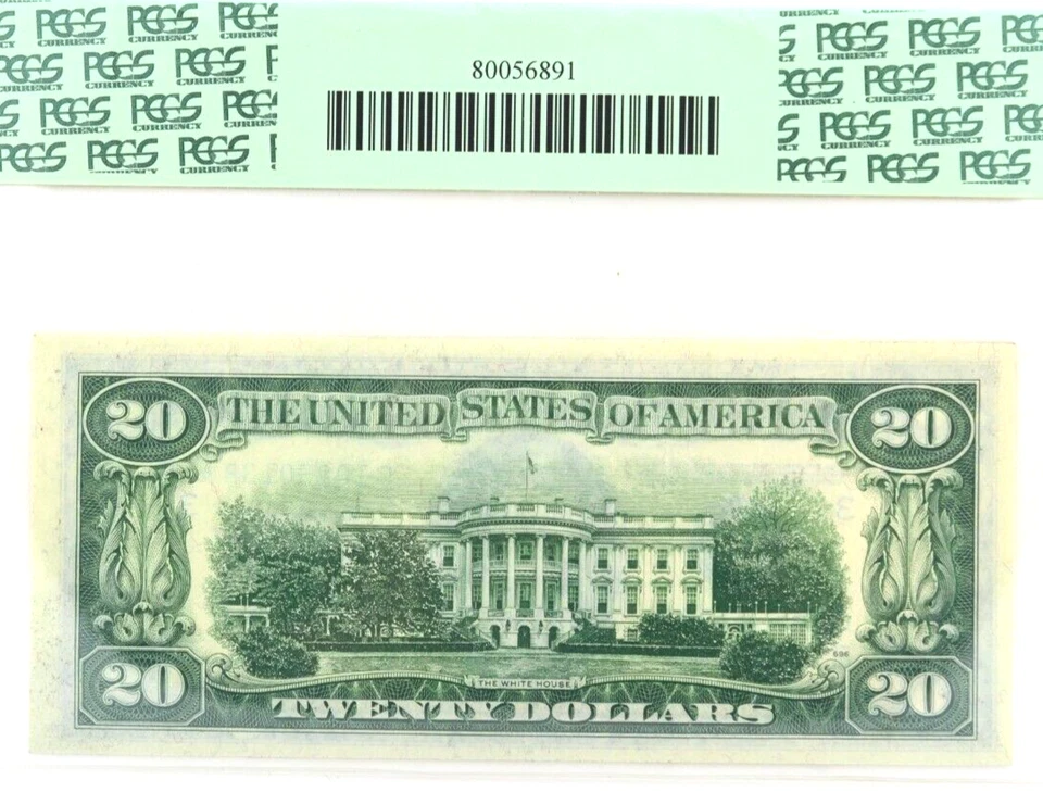 1950 $20 Federal Reserve Note Fr. 2059-C PCGS Gem New 66PPQ - Image 2 of 2