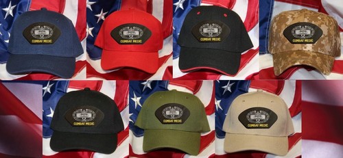 COMBAT MEDIC HAT PATCH CAP US ARMY AIR 