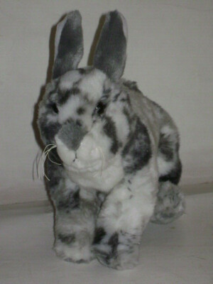 Webkinz Signature ENGLISH SPOT BUNNY WKS1074 GANZ PLUSH