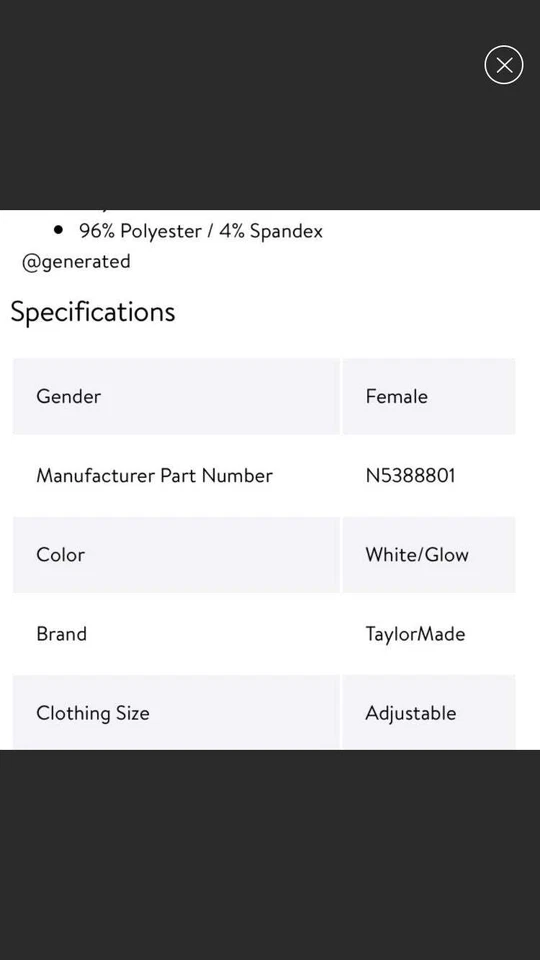 Sombrero/gorras de golf Taylor Made Foto 3 de 4