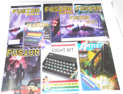 Fusion Retro Game Magazine & Book Bundle Annual 2021/22 Eight Bit Zzap Commodore