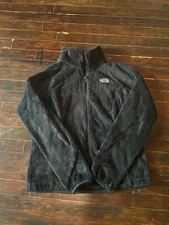 The North Face Osito Fleece Full Zip Size M  Black