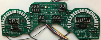 Intellitronix Digital Dash Panel – 1991-1992 Camaro – White LED Gauges, Made In USA